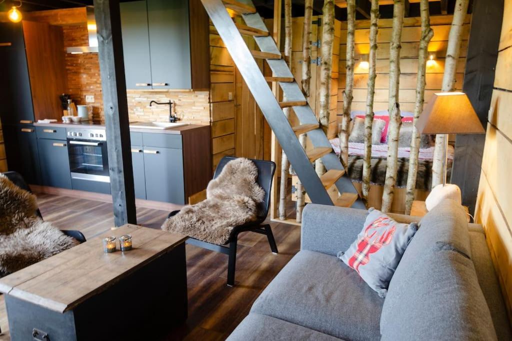 La Cabane Du Cerf Et Son Sauna Attre エクステリア 写真