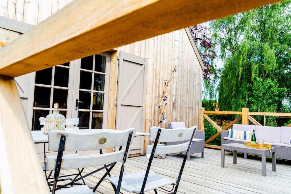La Cabane Du Cerf Et Son Sauna Attre エクステリア 写真