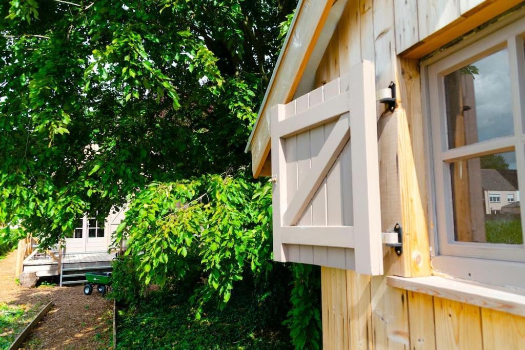 La Cabane Du Cerf Et Son Sauna Attre エクステリア 写真
