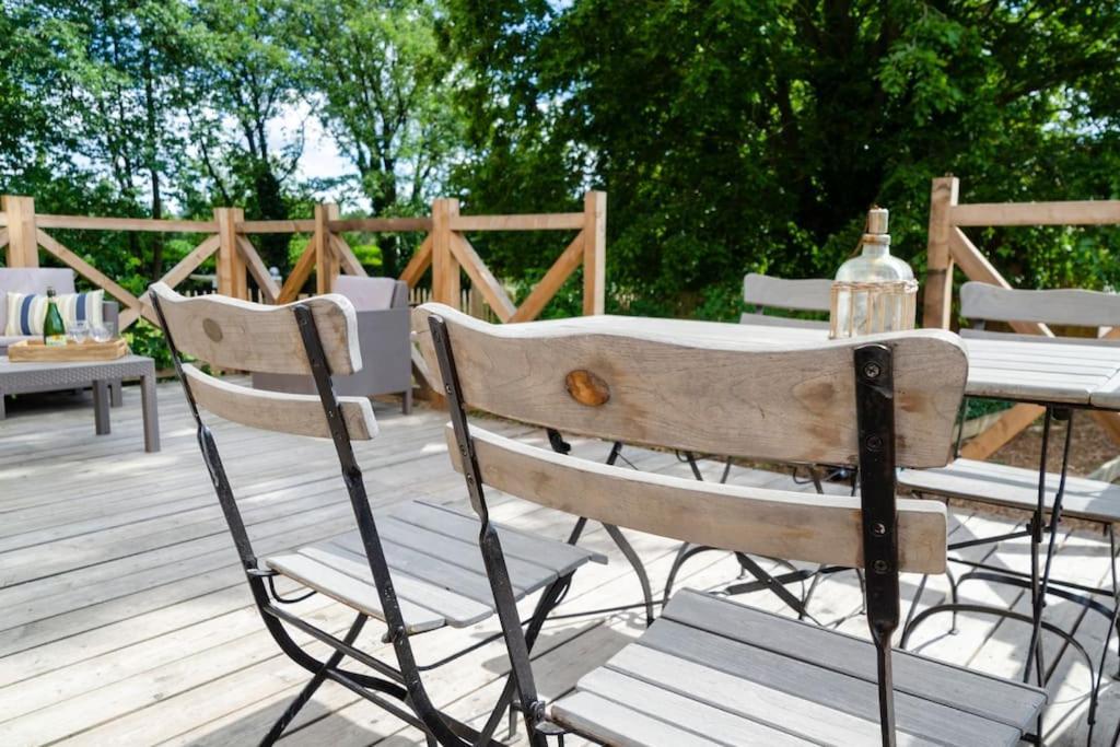 La Cabane Du Cerf Et Son Sauna Attre エクステリア 写真
