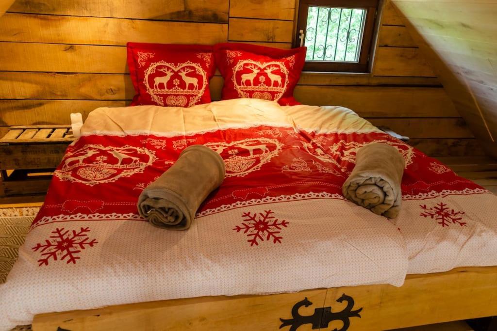 La Cabane Du Cerf Et Son Sauna Attre エクステリア 写真